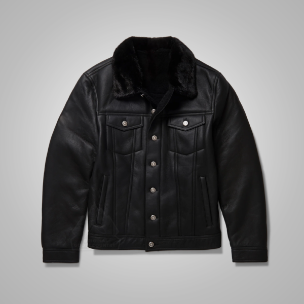 Men Faux Jacket