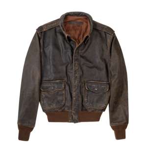 Faux leather jacket for men