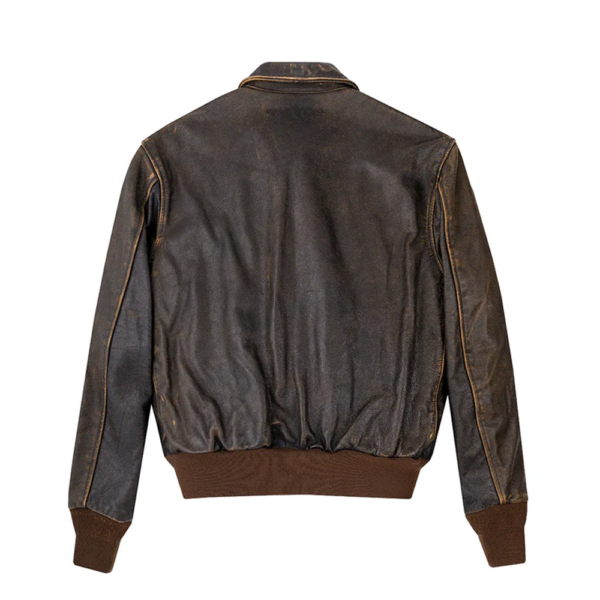 Faux leather jacket for men - Image 2